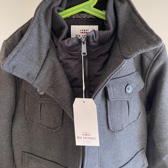 Kids Black Jacket - Picture 3 of 5